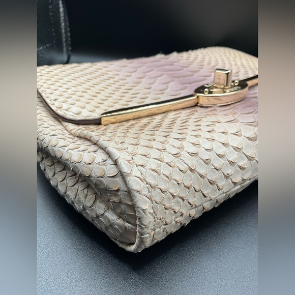 Coach Madison Limited Edition Python Embossed Shoulder Bag. - Picture 6 of 16